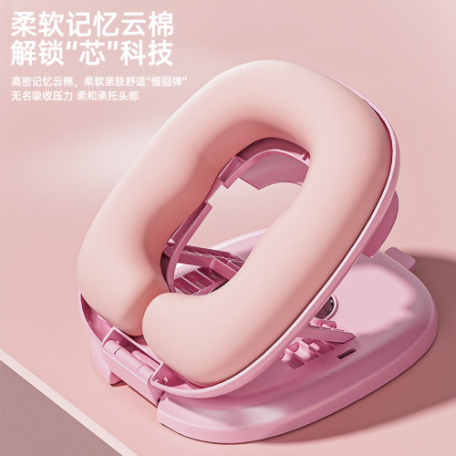 學生兒童便捷式午睡枕小學生午休趴枕兒童趴睡枕教室枕頭