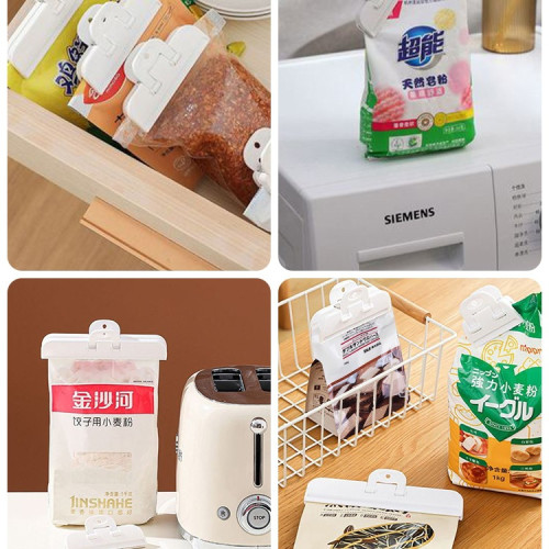 食品袋夾子封口夾奶粉零食夾密封器廚房食物防潮夾食品牛奶密封夾