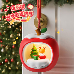 新品蘋果屋聖誕節小夜燈創意拍拍燈床頭燈閨蜜節日禮物禮品
