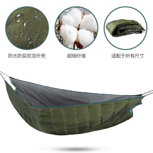 雙人睡袋吊床戶外可攜式野營吊床睡袋防寒輕量化露營吊床保暖被子