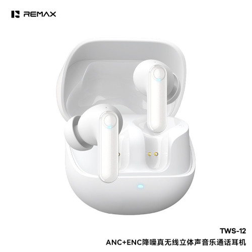 Remax入耳式無線藍牙耳機ANC ENC降噪耳機TWS一拖二耳機藍牙6.0