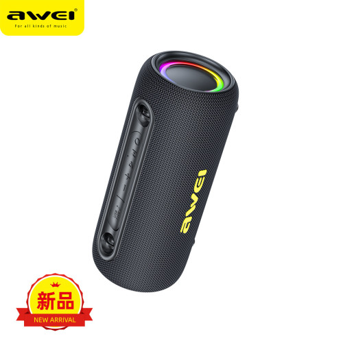 用維可攜式戶外藍牙音箱IPX5防水環繞立體聲免提通話TWS藍牙音響