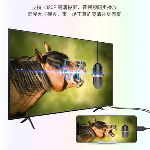 type c轉hdmi手機電腦電視機同屏轉換連接線顯示器投影儀高清投影