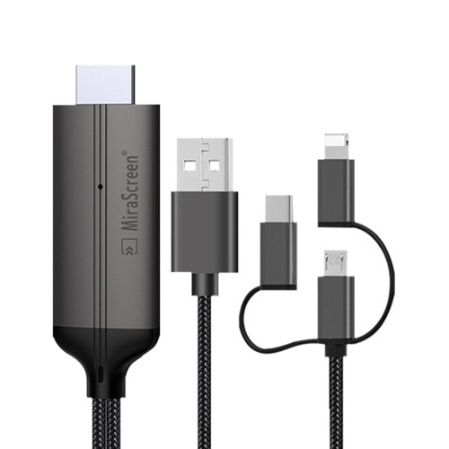 type c轉hdmi手機電腦電視機同屏轉換連接線顯示器投影儀高清投影