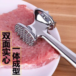 家用拍牛排鎚子嫩肉斷筋器304不鏽鋼松肉鎚廚房工具敲打實心