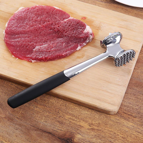 家用拍牛排鎚子嫩肉斷筋器304不鏽鋼松肉鎚廚房工具敲打實心