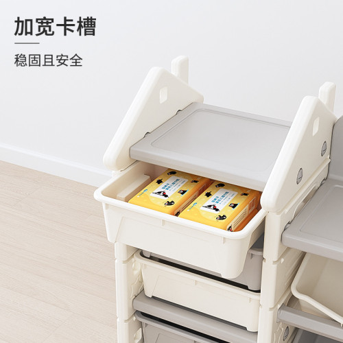 兒童書架收納架置物架多層家用繪本玩具大容量儲物整理櫃