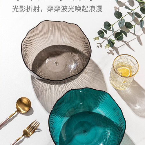 水果盤果盤家用客廳茶幾用的盤子籃盆輕奢風大氣網紅2025新款