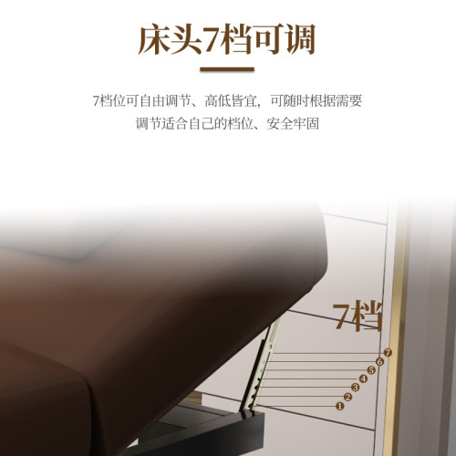 美容床美容院按摩床理療床推拿床折曡家用艾灸紋綉美睫床帶洞