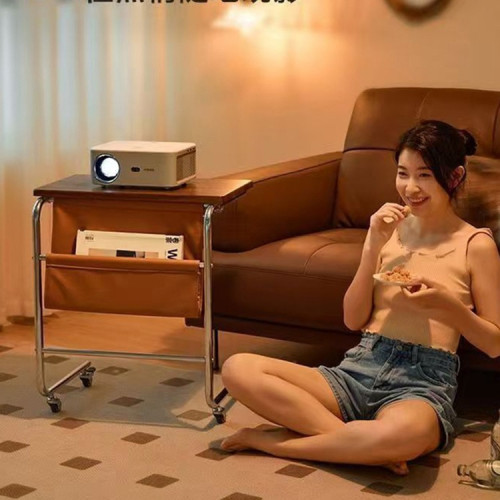 創意可移動茶幾家用沙發旁置物架客廳邊櫃帶輪邊桌臥室床頭小茶幾