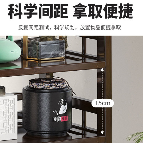 茶杯架子茶具茶器收納架茶桌紫砂壺擺放架桌面上博古架小型置物架