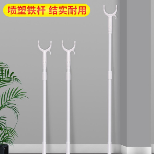 撐衣桿家用衣叉桿晾曬衣桿子伸縮衣叉衣桿加長衣桿撐衣服挑桿撐桿