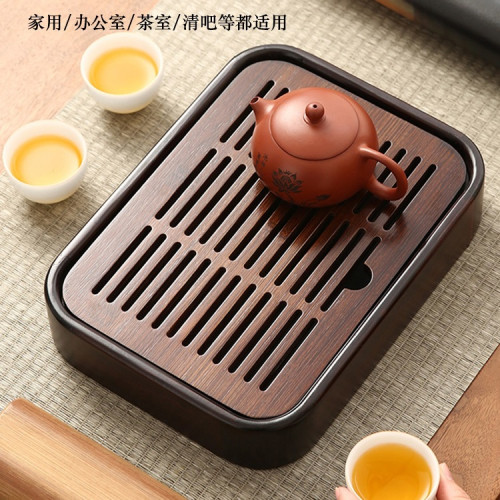 茶盤2025新款家用小型乾泡儲水茶具茶海辦公室用茶台茶托盤