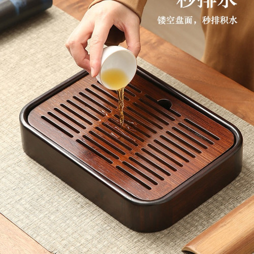 茶盤2025新款家用小型乾泡儲水茶具茶海辦公室用茶台茶托盤