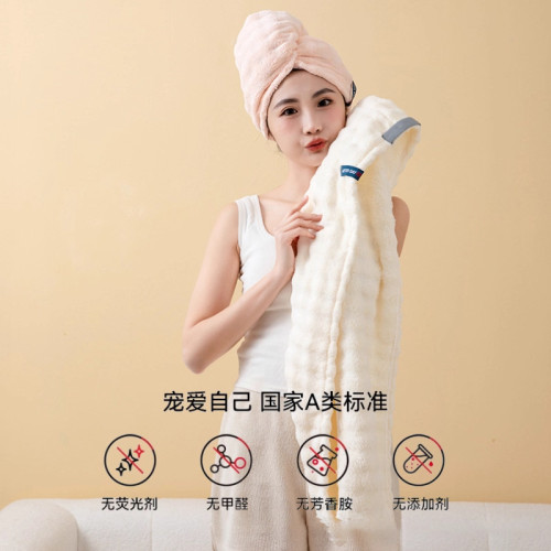 2025新款加厚乾髮帽子吸水速乾女士毛巾洗頭髮包頭巾浴帽加長