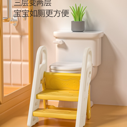 寶寶洗手梯子可折曡兒童樓梯台階洗臉腳踏增高蹬嬰幼兒洗漱台踩凳