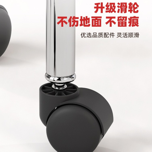 滑輪矮凳美縫兒童帶娃學步美甲圓凳萬向輪帶輪小凳子家用移動