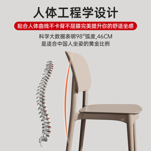 學習椅子寫作業兒童初高中學生書桌椅靠背椅家用餐椅塑膠凳子