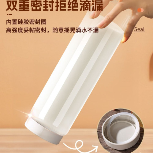 牛奶瓶玻璃分裝瓶酸奶熱鮮奶裝奶粉的瓶子微波爐可加熱豆漿杯