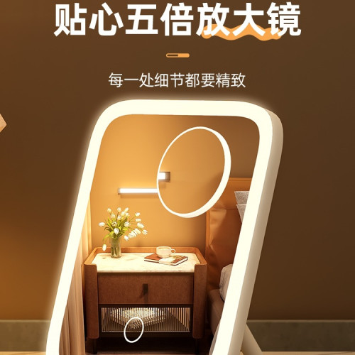 鏡子化妝鏡可攜式家用女隨身小梳妝鏡桌上型桌面折曡學生宿舍男士