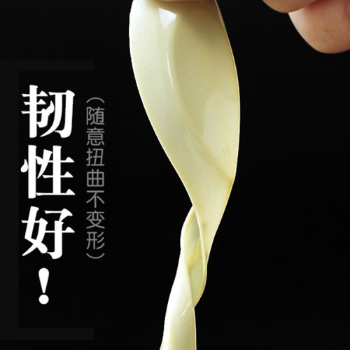 一次性勺子塑膠湯勺打包外賣快餐飯勺商用透明加厚甜品勺調羹湯匙