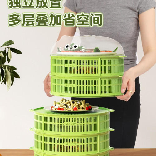 菜罩飯罩廚房賸菜多層透氣收納家用防塵防蟲蠅蓋食物罩遮塵罩