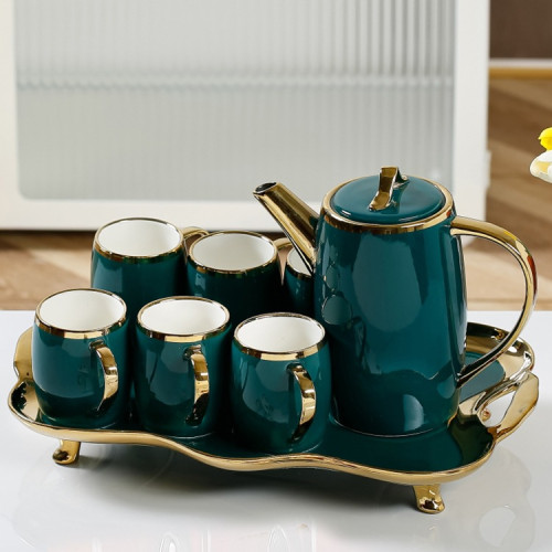 茶具套裝2025新款輕奢陶瓷水杯茶壺杯具茶杯家用客廳待客水具