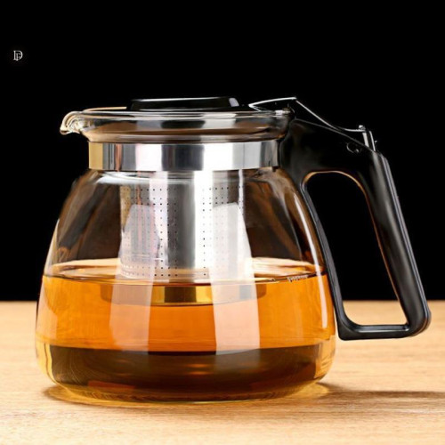玻璃泡茶壺大容量茶壺茶杯套裝帶過濾家用耐高溫泡茶器熱水壺單壺