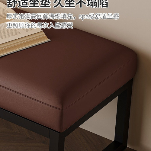 入戶門換鞋凳輕奢感進門口穿鞋凳玄關長條凳商場更衣室床尾凳