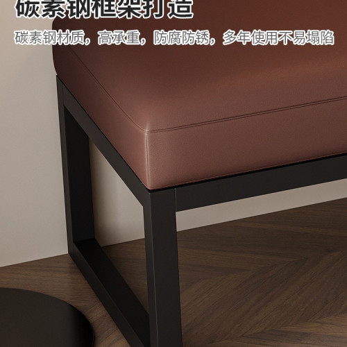 入戶門換鞋凳輕奢感進門口穿鞋凳玄關長條凳商場更衣室床尾凳