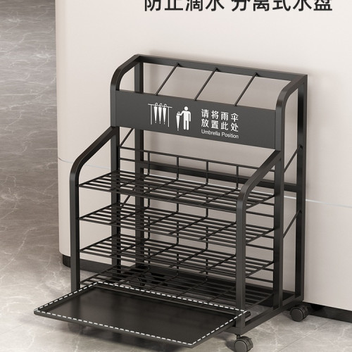 商用雨繖收納架大容量酒店大堂教室門口放繖架售樓部雨繖瀝水架桶