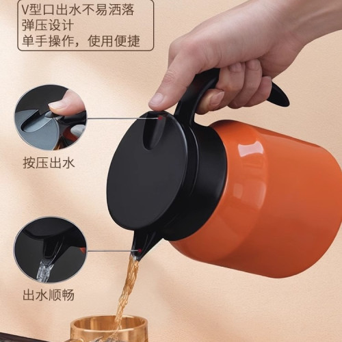 燜茶壺家用泡茶保溫壺不鏽鋼小容量辦公室悶茶壺茶水分離水壺長效