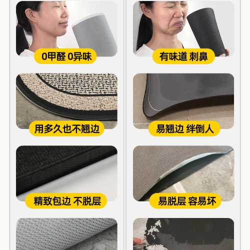 廚房地墊防滑防油可擦免洗吸水吸油墊腳墊子2025新款地面地毯