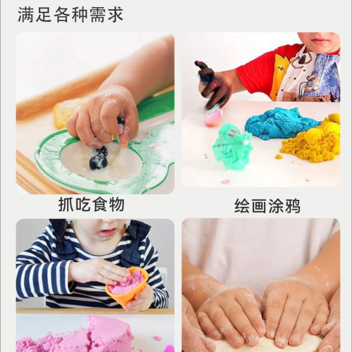 兒童一次性手套食品級寶寶小孩家用tpe加厚耐磨塑膠盒裝獨立
