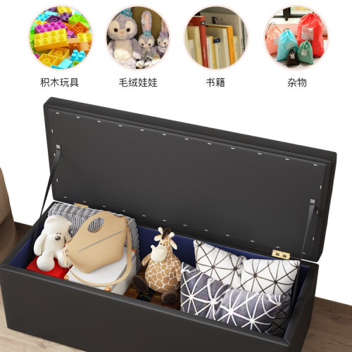 換鞋凳家用門口服裝店試衣間長方形長條床尾儲物收納沙發凳子可坐