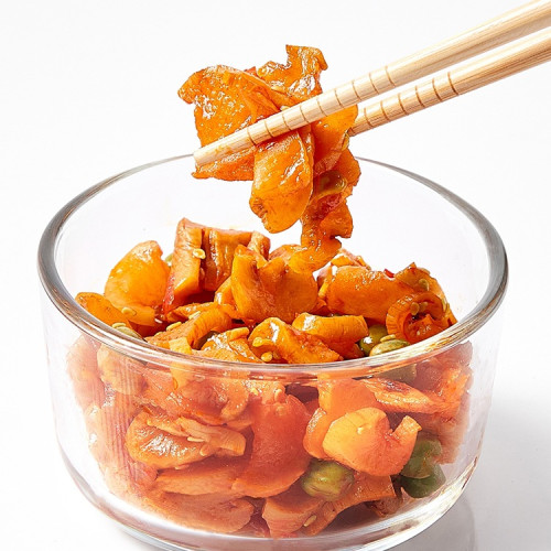 鹹菜盒玻璃保鮮盒小碗密封罐食品級泡菜榨菜小飯盒子迷你帶蓋