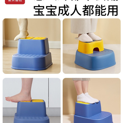 兒童墊腳凳寶寶洗手台階踩腳凳子小孩防滑洗漱台洗臉踩凳樓梯腳踏