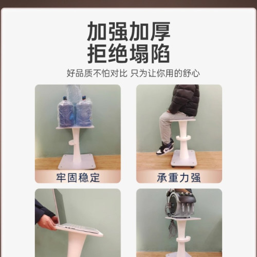 桌上型美容儀器小推車美容院可移動小氣泡水光儀器放置物的架子