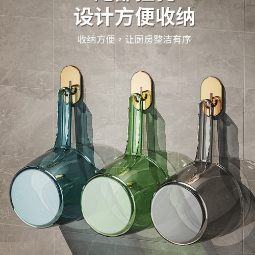 水勺廚房舀水瓢家用長柄塑膠大號創意加深厚水舀子水漂洗頭勺子無