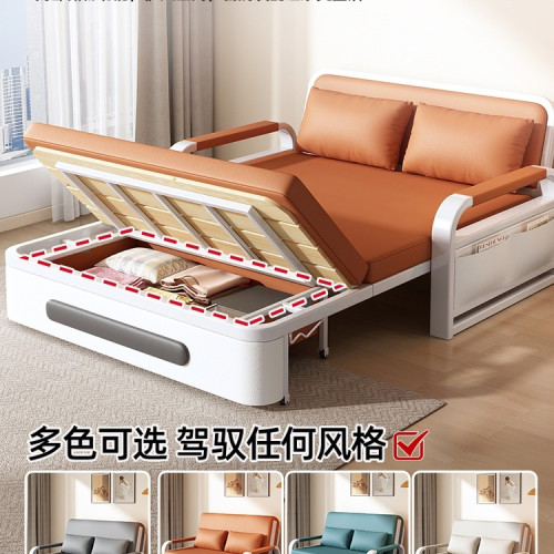 沙發床折曡兩用2025新款小戶型客廳陽台沙發床多功能單人床伸縮床