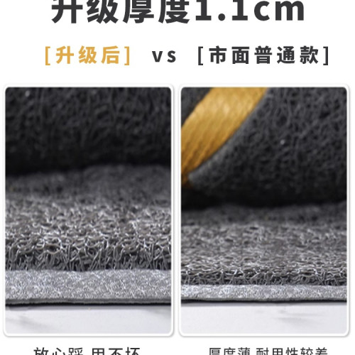 入戶門地墊絲圈防滑入戶地毯大門口進門腳墊入門蹭腳墊子門外門墊