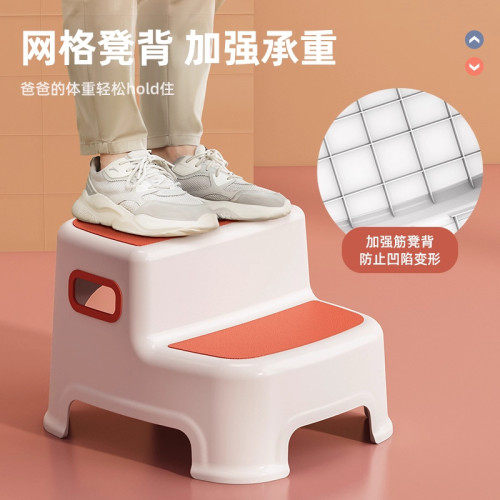 兒童洗漱台踩凳防滑腳踏樓梯馬桶小寶寶洗臉洗手台階墊腳腳凳家用