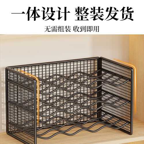 家用輕奢創意紅酒架斜放紅酒擺件展示架子酒櫃紅酒架托放置架