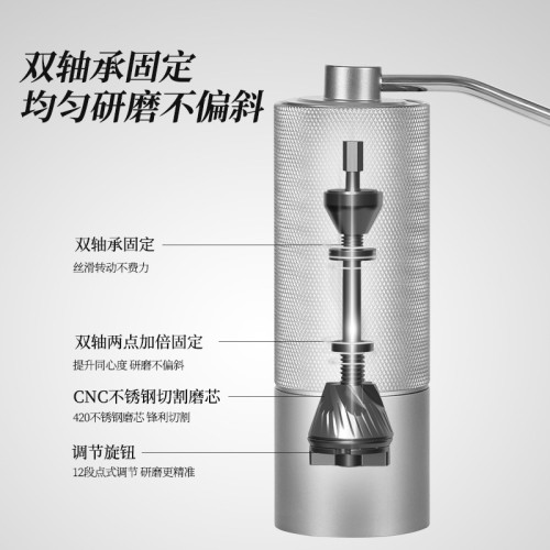 手搖磨豆機咖啡豆可攜式家用手動手沖手磨器具咖啡機手搖研磨機無