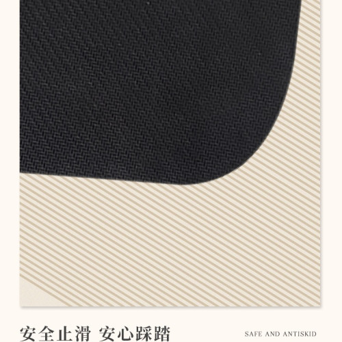 浴室矽藻泥地墊強吸水可愛卡通衛生間門口防摔防滑腳墊子絹花