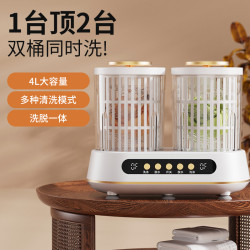 雙艙洗衣機內衣內褲專用小型洗襪子機全自動可攜式迷你洗衣機清潔