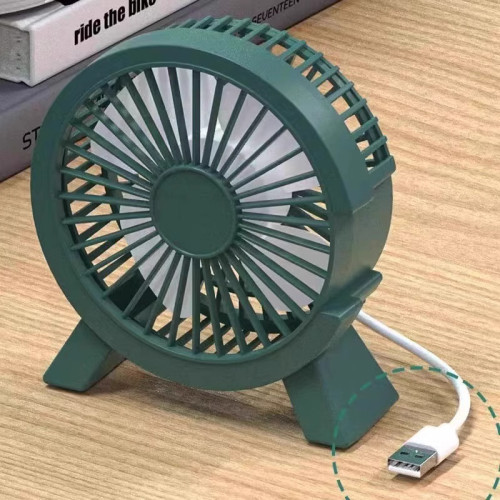 可攜式辦公室桌面小風扇超靜音續航桌上型小型學生宿舍床上插電風扇