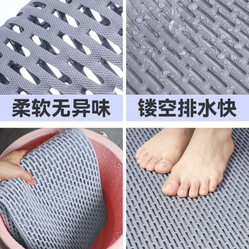 淋浴防滑墊隔水浴室墊衛生間洗手間厠所腳墊洗澡浴室防滑地墊