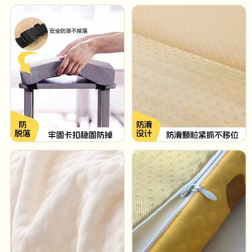 小學生開學久坐椅墊教室海棉坐墊宿舍學習長方形防滑增高辦公屁墊