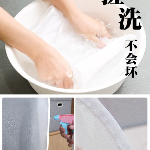 家用掛式衣服防塵罩衣物掛衣袋透明外套防塵套大衣羽絨服長款衣袋